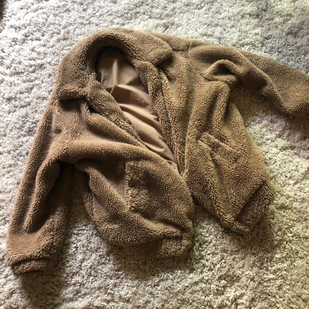 Teddy Jacket in Brown